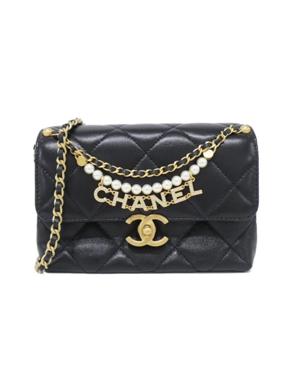 Chanel Shoulder Bag Black
